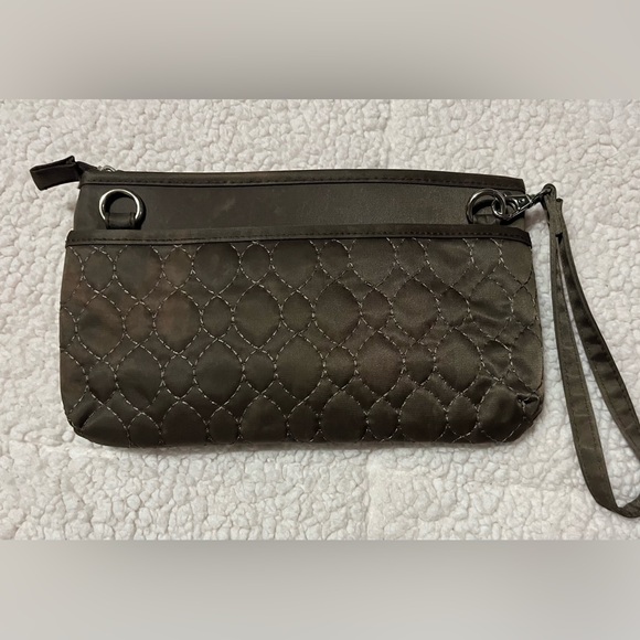 Travelon Brown Anti-Theft Boho Clutch Crossbody - Picture 1 of 6
